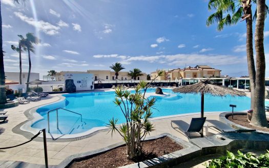 Ferienwohnung: Casa Luna de Luxe – Costa Calma – Deluxe Apartment mit 1 Schlafzimmer & Schlafcouch – Gemeinschaftspool – W-LAN