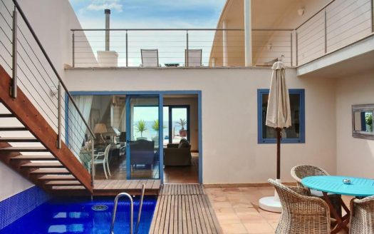 Ferienvilla Flora – Costa Calma – 3 SZ – beheizter Privatpool – Sonnenterrasse – Meerblick – max. 6 Personen