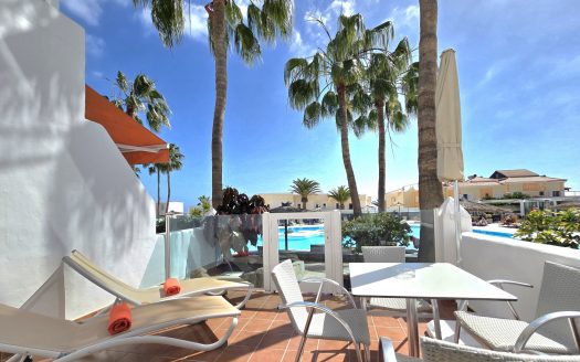 Ferienwohnung: Casa Luna de Luxe – Costa Calma – Deluxe Apartment mit 1 Schlafzimmer & Schlafcouch – Gemeinschaftspool – W-LAN