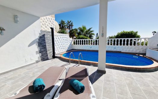 Ferienwohnung: Amor de Playa – Costa Calma – 2 Schlafzimmer – Privater Zugang zum Meer sowie eigener Pool