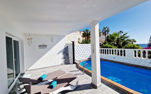 Ferienwohnung: Amor de Playa – Costa Calma – 2 Schlafzimmer – Privater Zugang zum Meer sowie eigener Pool