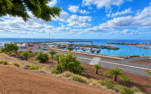 Fuerteventura – Gran Tarajal – NEUBAU – 2 – Schlafzimmer Wohnung mit Blick auf den Hafen – mit Aufzug – Option auf Garagenstellplatz
