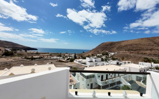 Fuerteventura – Exklusives Penthouse in Giniginamar mit traumhaftem Meerblick – 3 Schlafzimmer – Fahrstuhl bis in die Immobilie – Gemeinschaftspool