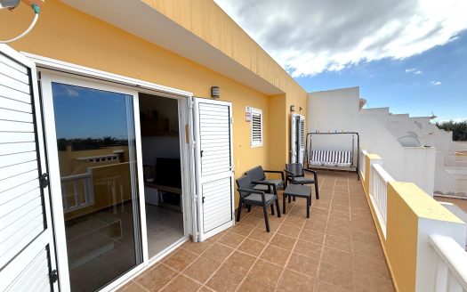 Fuerteventura – Costa Calma – Großes 2 Schlafzimmer Apartment im Herzen Costa Calmas – mit 2 Badezimmer – Weitblick aufs Meer