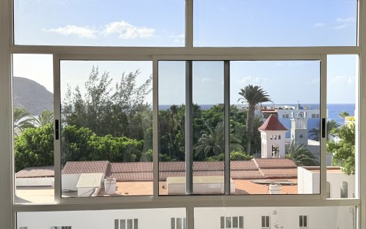Fuerteventura – Gran Tarajal – Großzügiges Stadtapartment mit 3 Schlafzimmern über den Dächern von Gran Tarajal mit Meerblick – Balkon