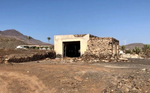 Fuerteventura – Nähe La Lajita – Ruine mit großem Grundstück in exzellenter Lage