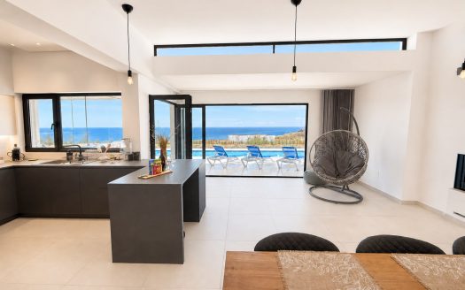 Ferienvilla: Luz del Mar – Ajuy – Exklusive Villa mit privatem Pool & phänomenalem Meerblick – 2 große und helle Schlafzimmer – Moderne Küche
